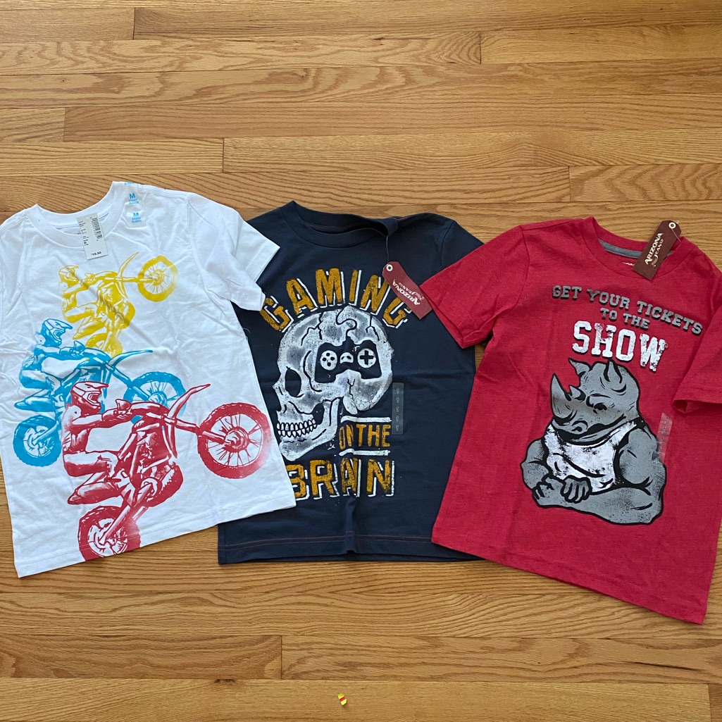 3 Brand New Shirts